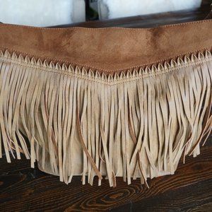 Steven by Steve Madden Women Brown Fringe Shoulder Bag
